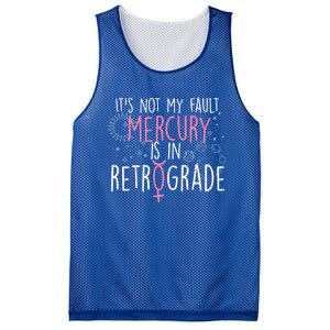 Funny Mercury In Retrograde Astrology Cute Gift Mesh Reversible Basketball Jersey Tank