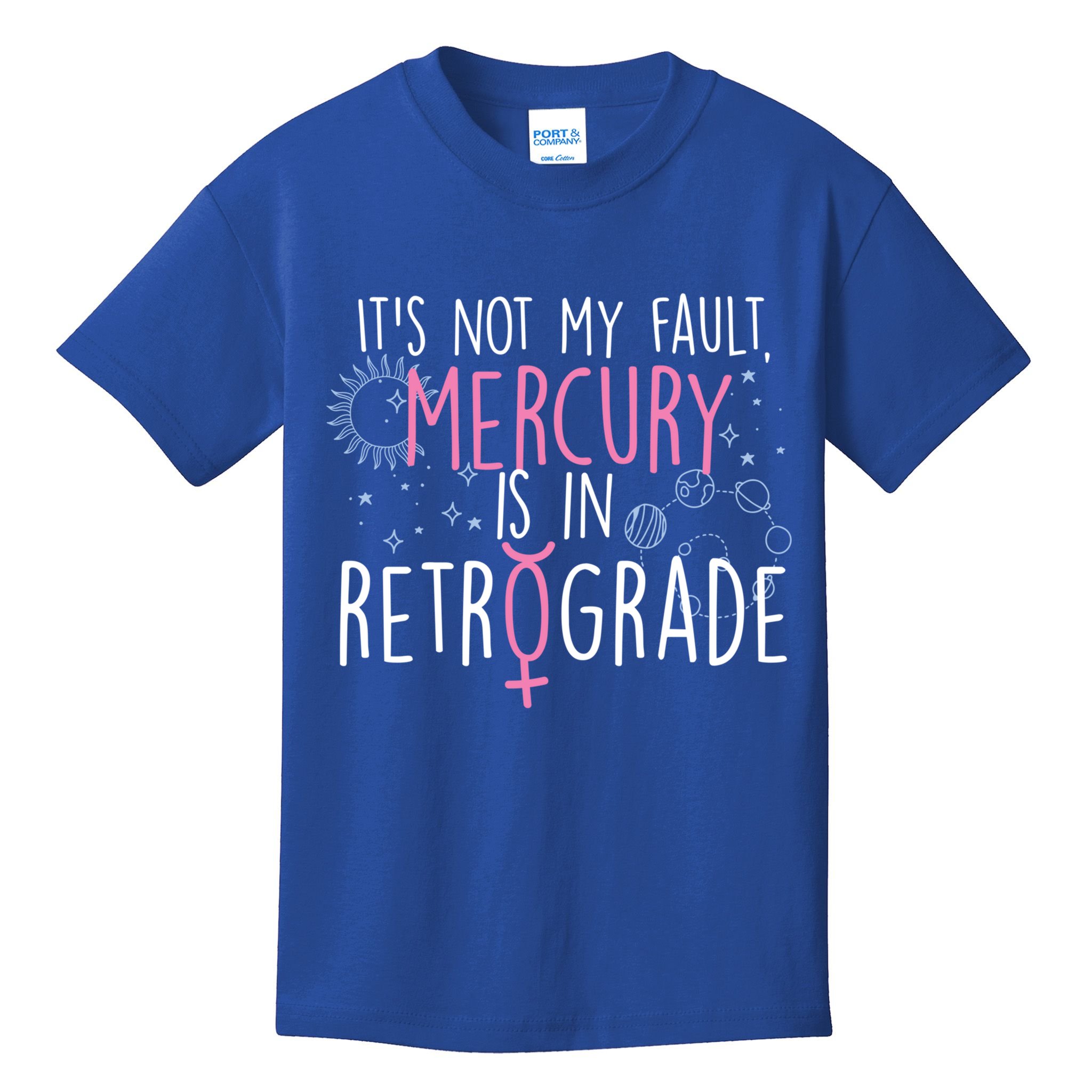 Funny Mercury In Retrograde Astrology Cute Gift Kids T-Shirt