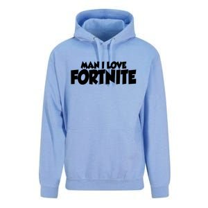 Funny Man I Love Fortnite Unisex Surf Hoodie