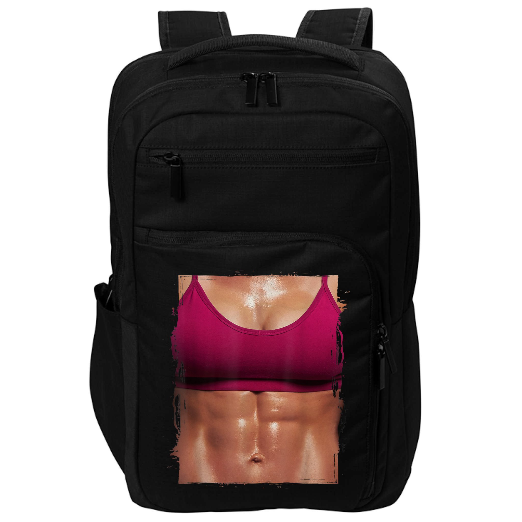 Fake Muscle I Woman Fitness Dream Woman Fitness Women Body Impact Tech Backpack