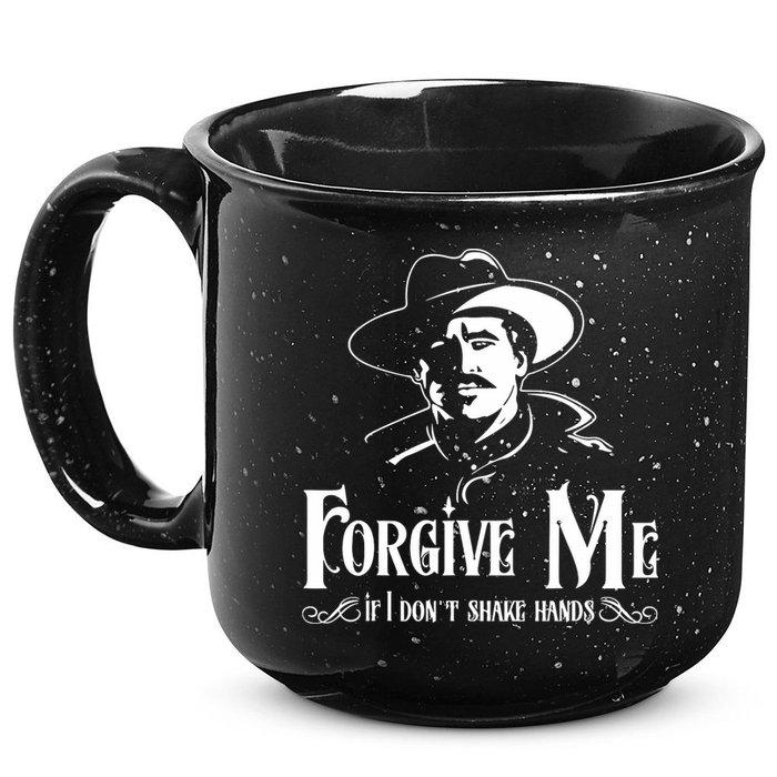 Forgive Me If I DonT Shake Hand 15oz Campfire Ceramic Mug