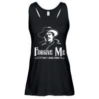 Forgive Me If I DonT Shake Hand Ladies Essential Flowy Tank