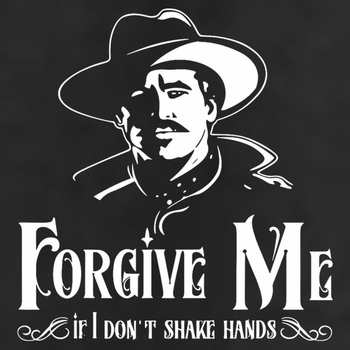 Forgive Me If I DonT Shake Hand 25L Jumbo Tote