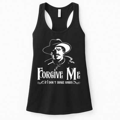 Forgive Me If I DonT Shake Hand Womens Tank Top