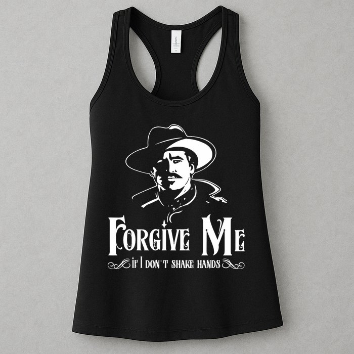 Forgive Me If I DonT Shake Hand Womens Tank Top