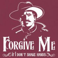 Forgive Me If I DonT Shake Hand 16oz Travel Tumbler