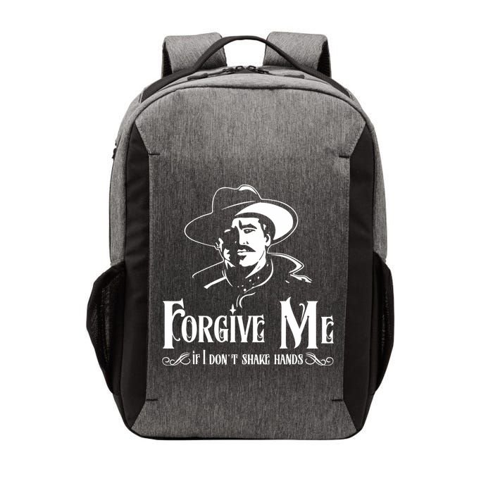 Forgive Me If I DonT Shake Hand Vector Backpack