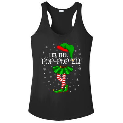 Family Matching IM The Poppop Elf Christmas Gift Ladies PosiCharge Competitor Racerback Tank