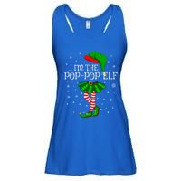 Family Matching IM The Poppop Elf Christmas Gift Ladies Essential Flowy Tank