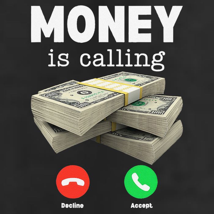 Funny Money Is Calling Dollar Cash Phone Screen 15oz Campfire Ceramic Mug
