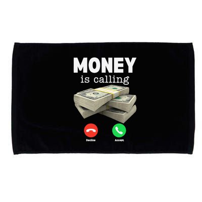 Funny Money Is Calling Dollar Cash Phone Screen Microfiber Hand Towel