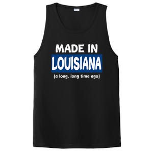 Funny Made In Louisiana A Long Long Time Ago PosiCharge Competitor Tank