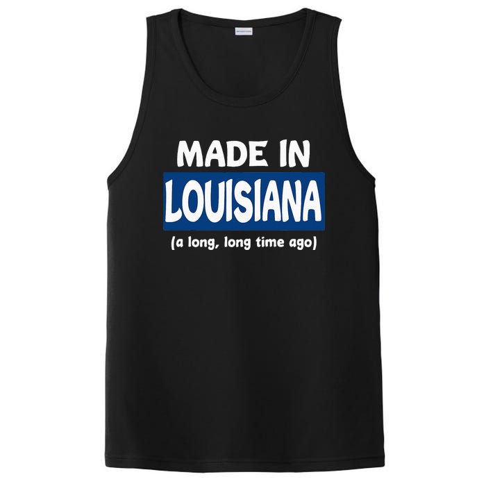 Funny Made In Louisiana A Long Long Time Ago PosiCharge Competitor Tank