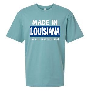 Funny Made In Louisiana A Long Long Time Ago Sueded Cloud Jersey T-Shirt