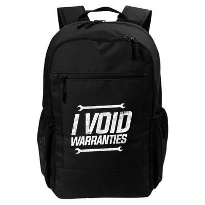 Funny Mechanics I Void Warranties Wrench Garage Gift Backpack