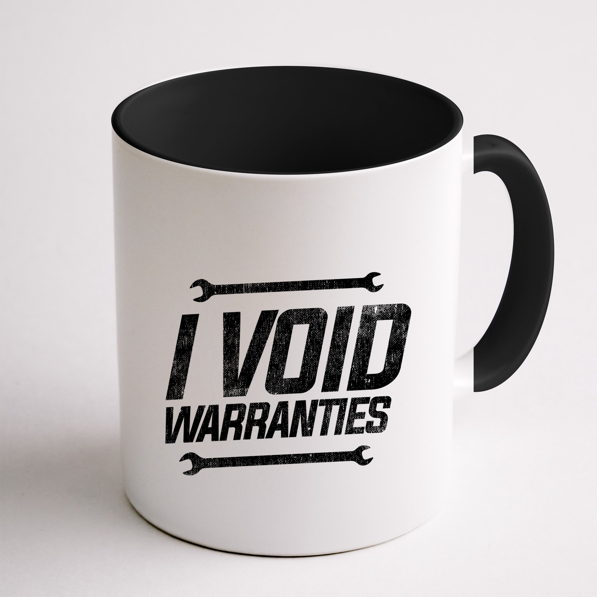 Funny Mechanics I Void Warranties Wrench Garage Gift Mug