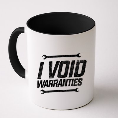 Funny Mechanics I Void Warranties Wrench Garage Gift Mug