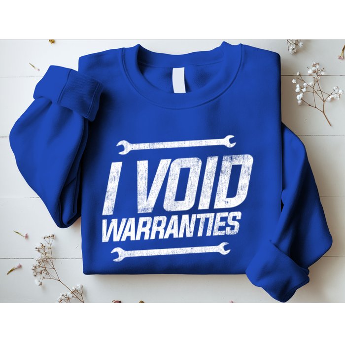 Funny Mechanics I Void Warranties Wrench Garage Gift Sweatshirt