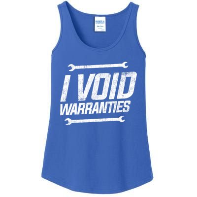 Funny Mechanics I Void Warranties Wrench Garage Gift Ladies Essential Tank