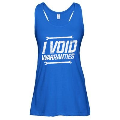 Funny Mechanics I Void Warranties Wrench Garage Gift Ladies Essential Flowy Tank