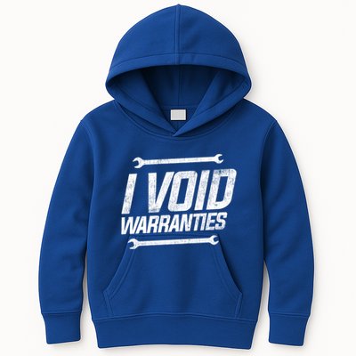 Funny Mechanics I Void Warranties Wrench Garage Gift Kids Hoodie