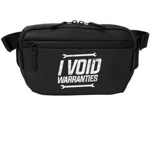 Funny Mechanics I Void Warranties Wrench Garage Gift Crossbody Pack