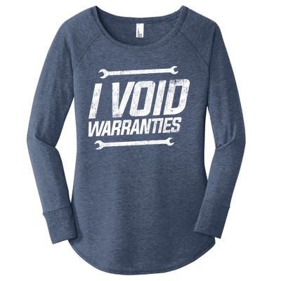 Funny Mechanics I Void Warranties Wrench Garage Gift Women's Perfect Tri Tunic Long Sleeve Shirt