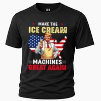 Funny Make Ice Cream Machines Great Again Trump Ice Cream Performance Shirt