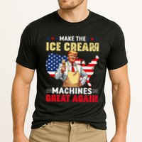 Funny Make Ice Cream Machines Great Again Trump Ice Cream Performance Shirt