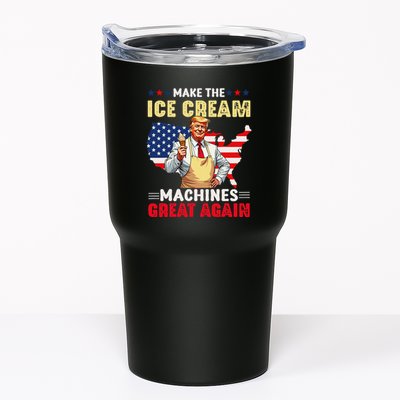 Funny Make Ice Cream Machines Great Again Trump Ice Cream Tumbler