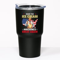 Funny Make Ice Cream Machines Great Again Trump Ice Cream Tumbler
