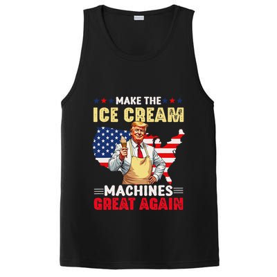 Funny Make Ice Cream Machines Great Again Trump Ice Cream PosiCharge Competitor Tank