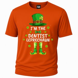 Family Matching I'm The Dentist Leprechaun St Patrick's Day Gift Cooling Performance Crew T-Shirt