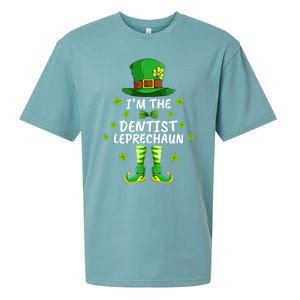 Family Matching I'm The Dentist Leprechaun St Patrick's Day Gift Sueded Cloud Jersey T-Shirt