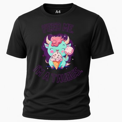 Feed Me I'm A Taurus Zodiac May April Birthday Astrology Performance Shirt