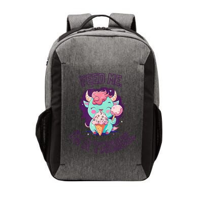 Feed Me I'm A Taurus Zodiac May April Birthday Astrology Vector Backpack