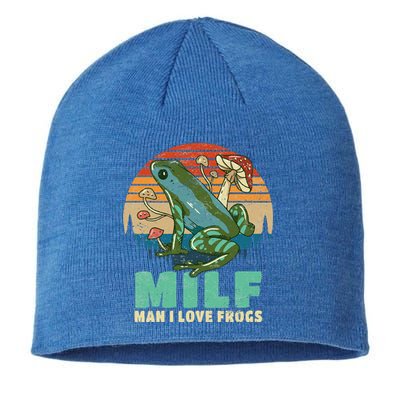 Frog Man I Love Frogs Sustainable Beanie