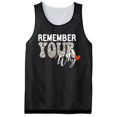 Funny Motivation Inspirational Quote Remember Your Why Cool Mesh Reversible Basketball Jersey Tank