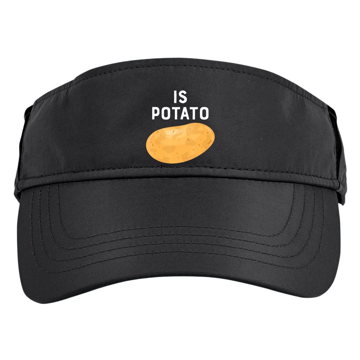 Funny Meme Is Potato Late Night Adult Drive Performance Visor