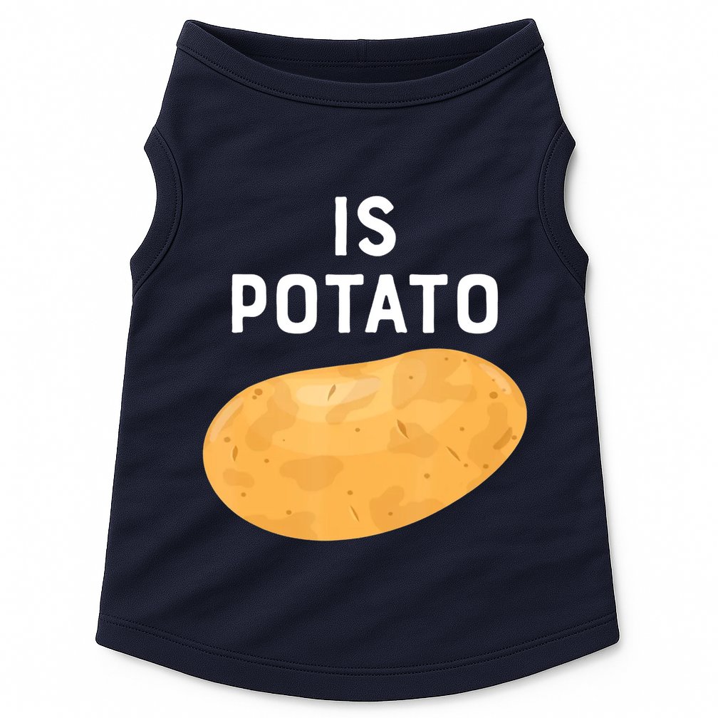 Funny Meme Is Potato Late Night Doggie Tank
