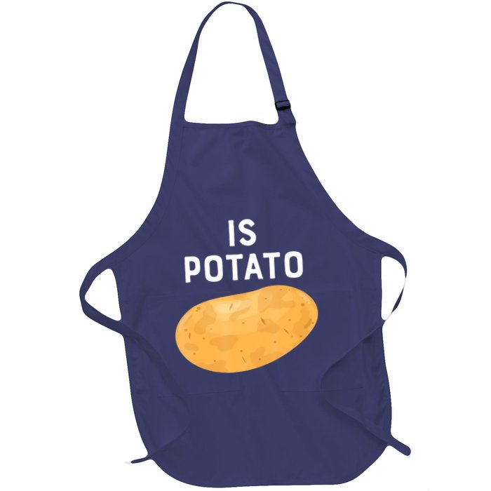 Funny Meme Is Potato Late Night Apron