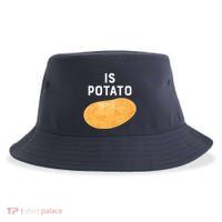 Funny Meme Is Potato Late Night Sustainable Bucket Hat