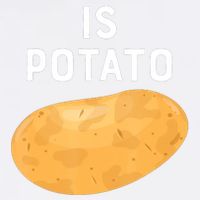 Funny Meme Is Potato Late Night Garment-Dyed Sweatshirt