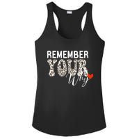 Funny Motivation Inspirational Quote Remember Your Why Cool Ladies PosiCharge Competitor Racerback Tank