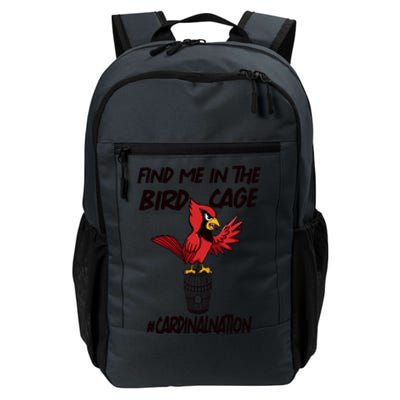 Find Me In The Bird Cage Daily Commute Backpack