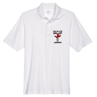 Find Me In The Bird Cage Men's Origin Performance Pique Polo