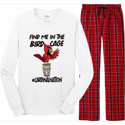 Find Me In The Bird Cage Long Sleeve Pajama Set