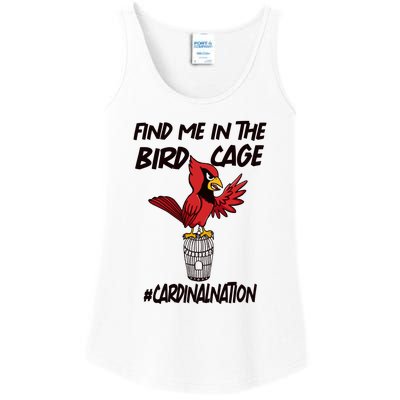 Find Me In The Bird Cage Ladies Essential Tank