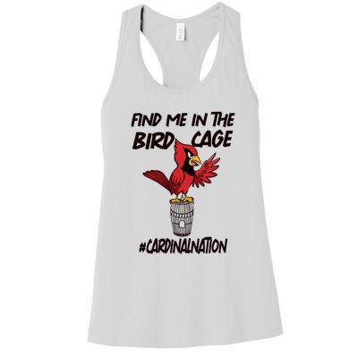 Find Me In The Bird Cage Women's Racerback Tank