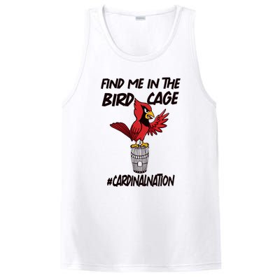 Find Me In The Bird Cage PosiCharge Competitor Tank